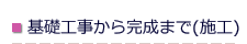 お墓 基礎工事から完成まで